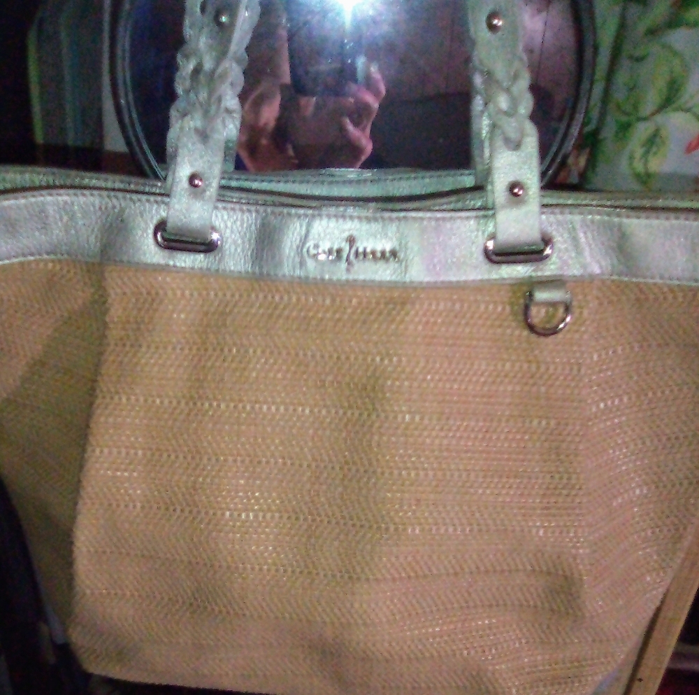 Cole Hasn woven tote